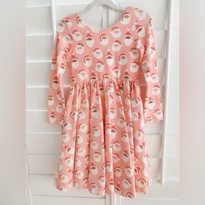 Ollie Jay Pink Santa Dress